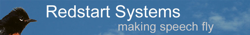 Redstart Systems: making speech fly